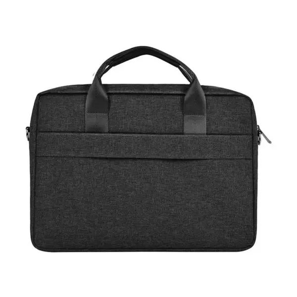 WIWU Minimalist Pro 2 15.6 Inch Black Laptop Bag with Detachable Shoulder Strap - Image 2