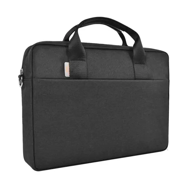 WIWU Minimalist Pro 2 15.6 Inch Black Laptop Bag with Detachable Shoulder Strap - Image 3