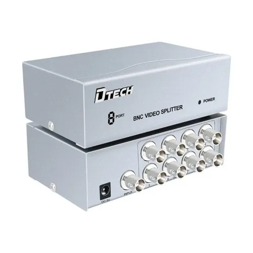 08 Dtech DT-7108 8 Port BNC Splitter - Image 1
