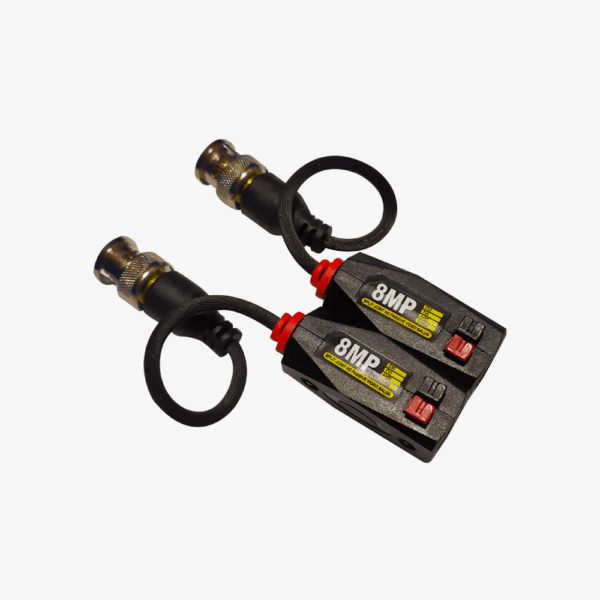 HM-926 HD-CVI/TVI/AHD Spilt Join Black HD Video Balun (1080p, 3MP, 5MP, 8MP) - Image 2