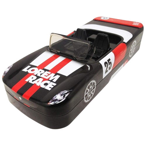 Fahim__1_-removebg-preview Metal Car Shaped Pencil Box case with Wheels And Movable car Seats Pencil tin Box - Image 1