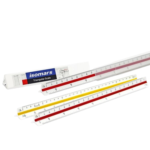Fahim__2_-removebg-preview Triangular Scale Ruler T1 - 300 mm - Image 1