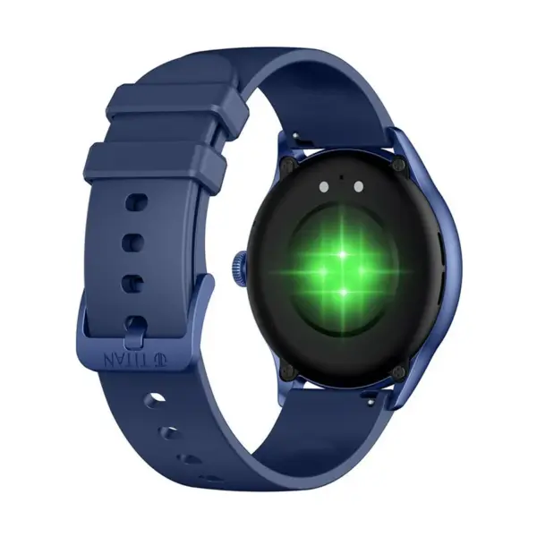 Titan Evoke Bluetooth Calling Blue Smart Watch - Image 2