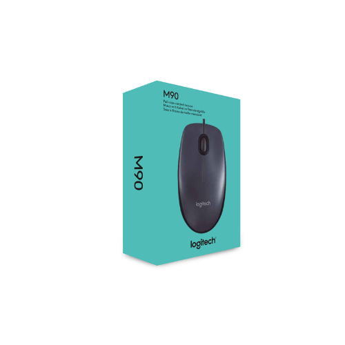 3 Logitech M90 USB Mouse - Image 1
