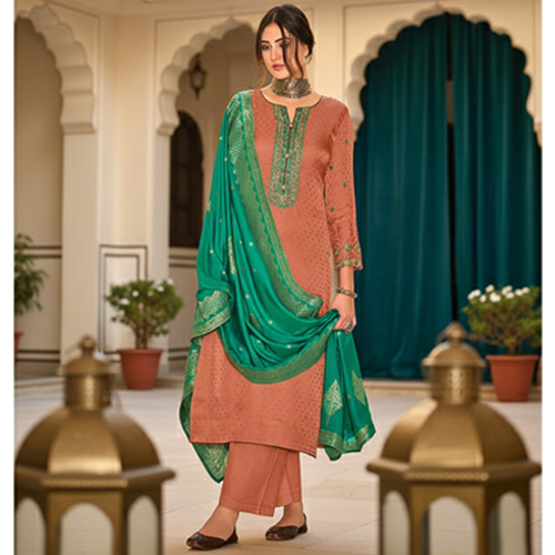 14 Kalamkari 3 Piece Salwar Suit - Image 1