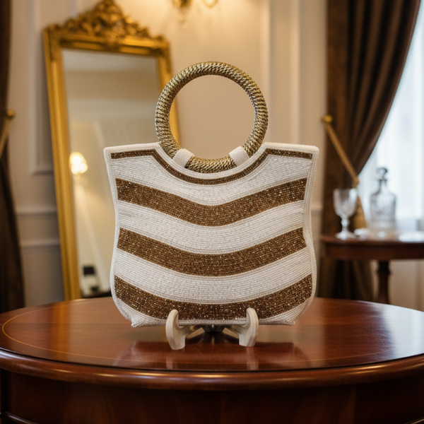 Joypuri Handmade Beaded Purse