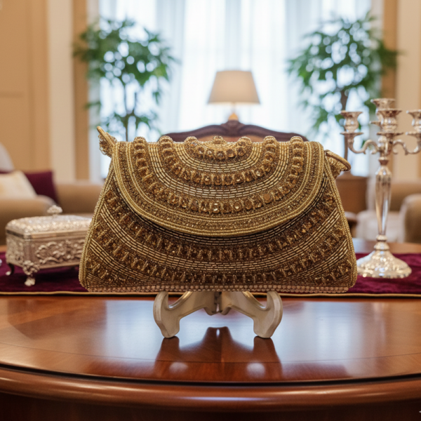 Joypuri Handmade Beaded Purse