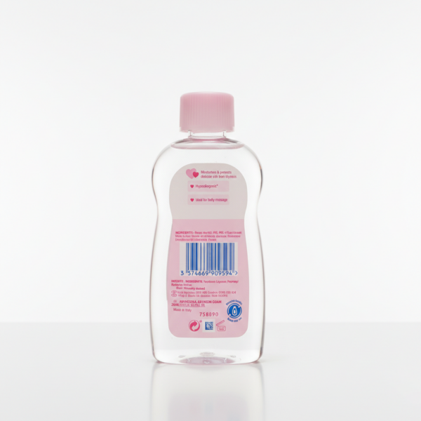 Johnson's Pure And Gentle Daily Care Baby Oil 200 ml - Image 2