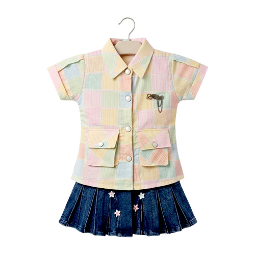 Baby Girls Skirt Top Set Baby Girls Skirt Top Set - Image 1