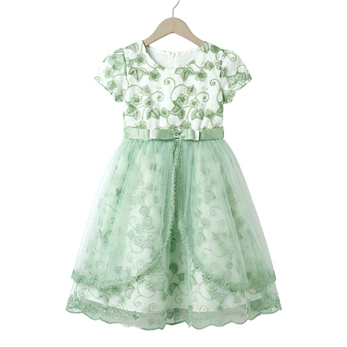 Baby Girl Floral Georgette Frock Baby Girl Floral Georgette Frock - Image 1