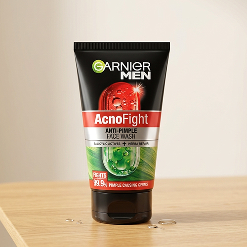 Garnier Men Acno Fight Face Wash - 100 ml Garnier Men Acno Fight Face Wash - 100 ml - Image 1