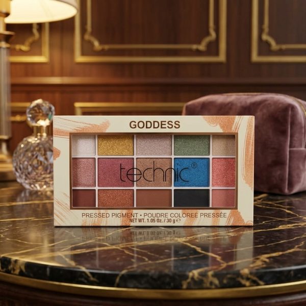 Technic Goddess Pressed Pigment Eyeshadow Palette
