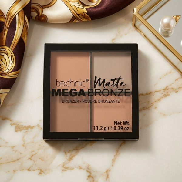Technic Matte Mega Bronze 4 Palette Bronzer