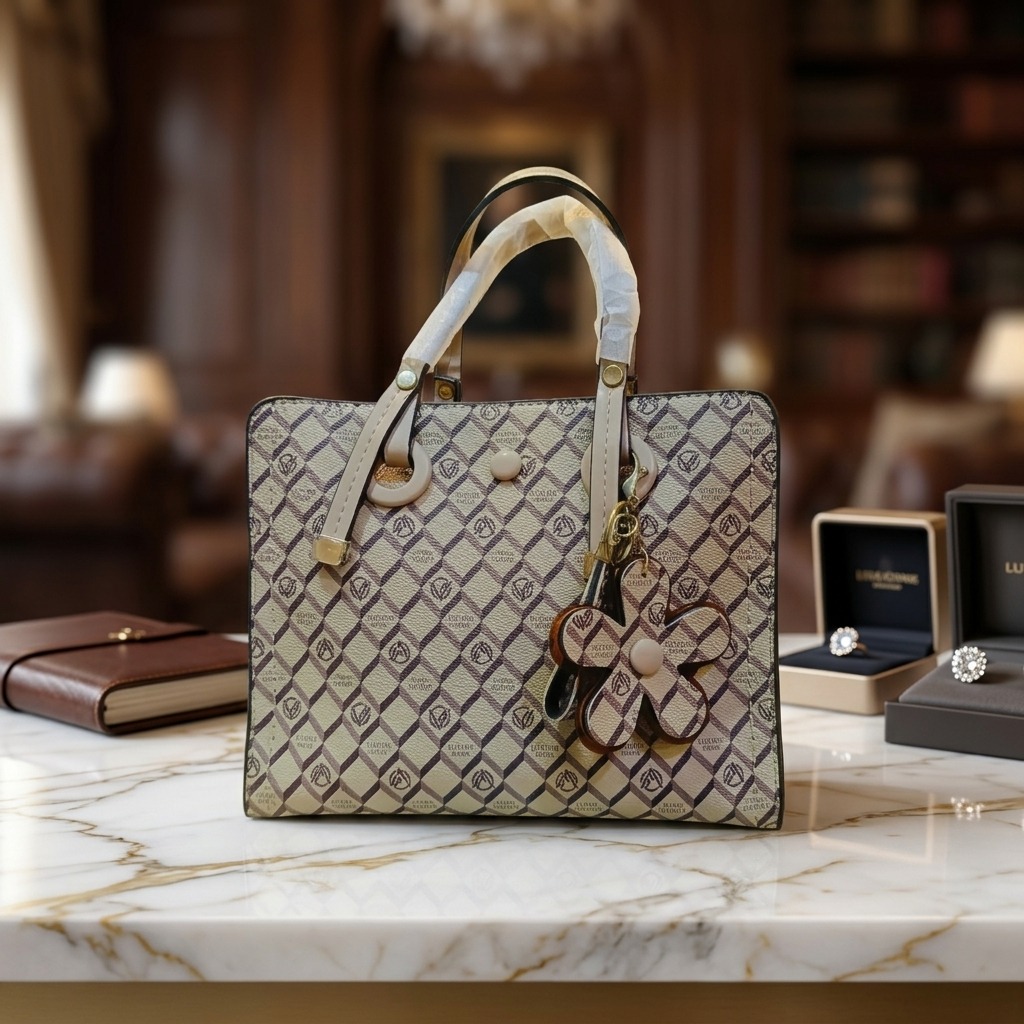 Women’s Top-Handle Tote Bag Women’s Top-Handle Tote Bag - Image 1