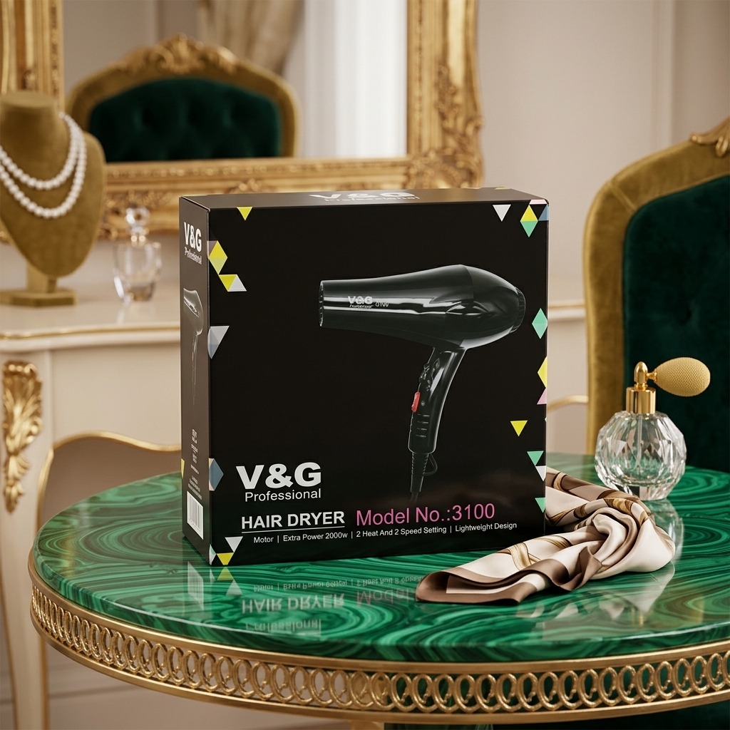 V and G Professional Hair Dryer 3100 V and G Professional Hair Dryer 3100 - Image 1