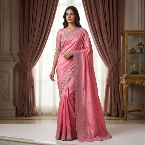 PARTY WEAR SAREE (SILK)