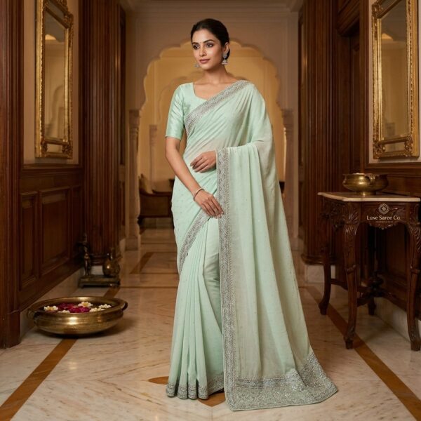 PARTY WEAR SAREE (SIMEER GEORGETTE)